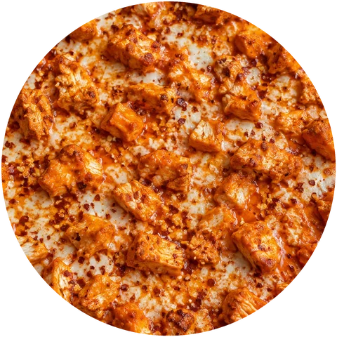 Buffalo Spicy Chicken pizza