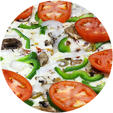Vegetarian pizza